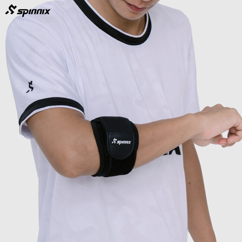 Bó khuỷu tay Spinnix Strive đen