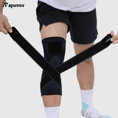 Bó gối Spinnix Virex đen
