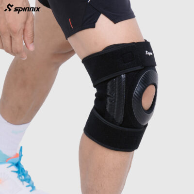 Bó gối Spinnix Novix đen