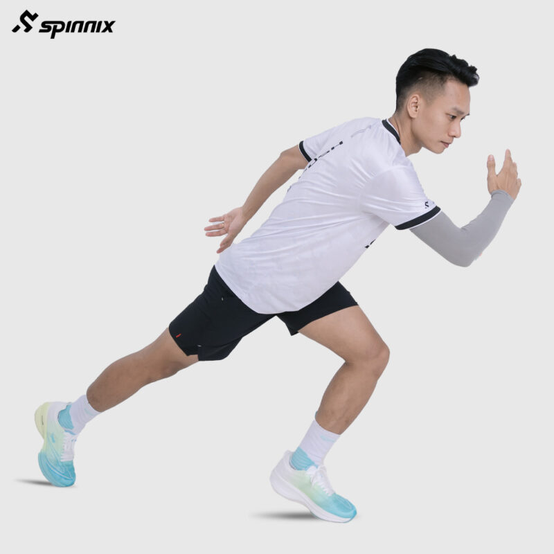 Ống tay thể thao Spinnix Coolfit xám