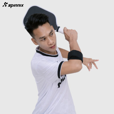 Bó khuỷu tay Spinnix Strive đen
