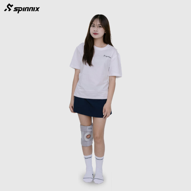 Bó gối Spinnix Novix xám
