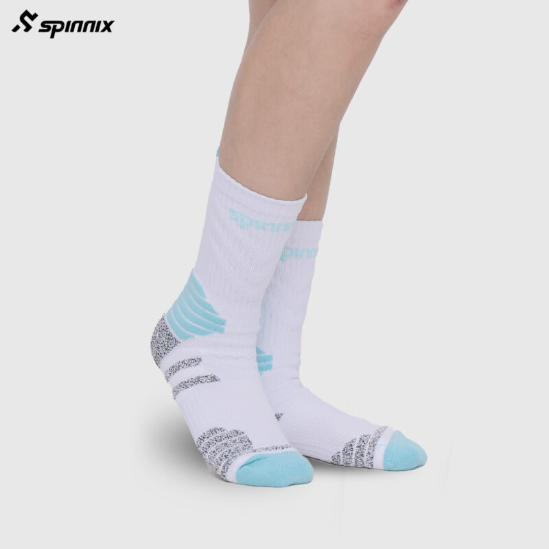 Tất thể thao Spinnix Passion trắng đỏ