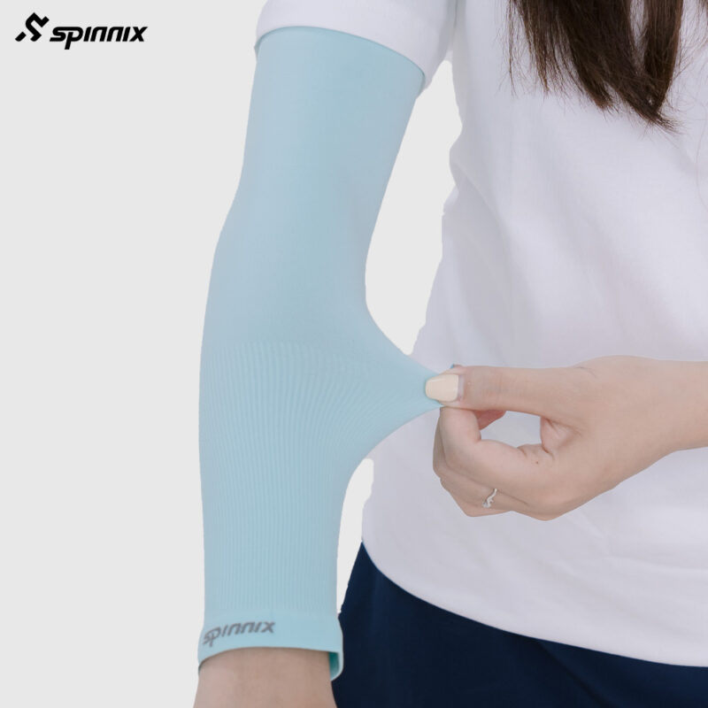 Ống tay thể thao Spinnix Coolfit xanh