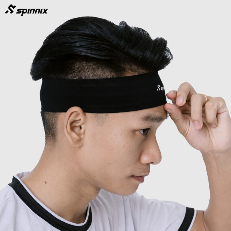 Băng đô thể thao Spinnix Comfie đen