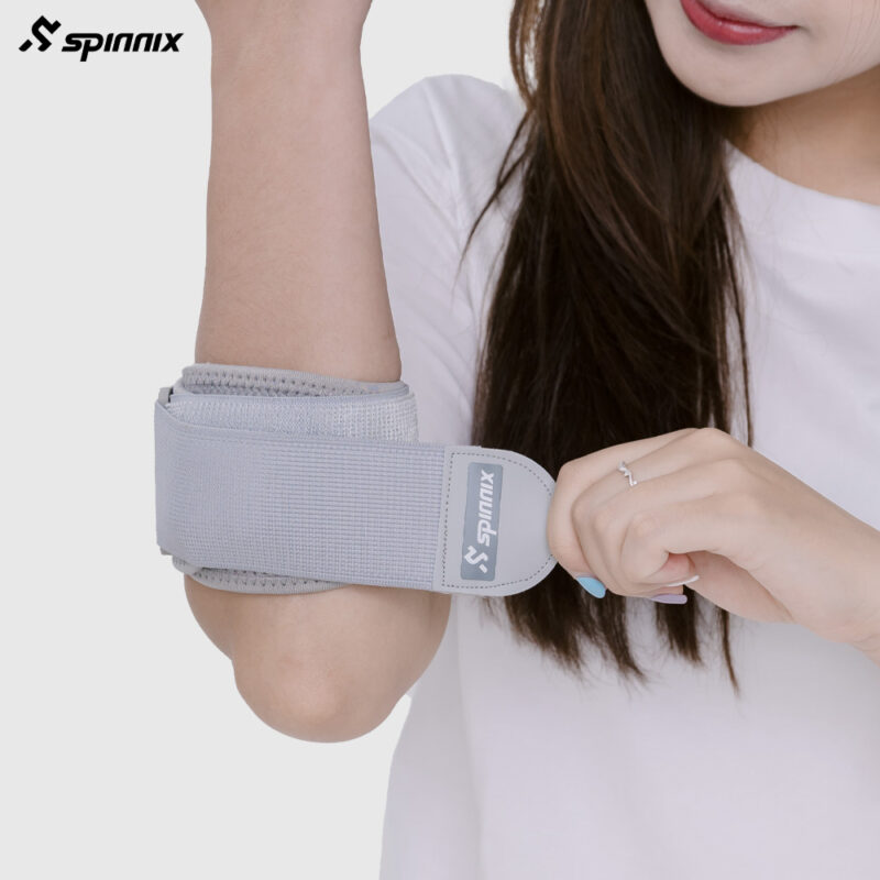 Bó khuỷu tay Spinnix Strive xám