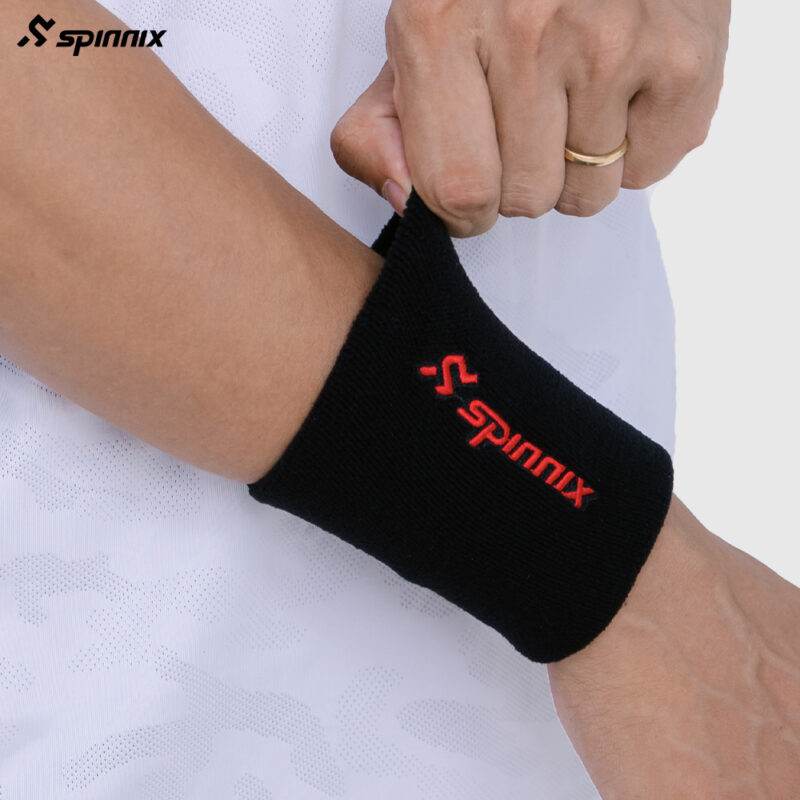 Bó cổ tay Spinnix Grip đen