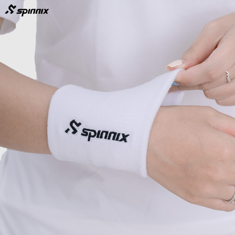 Bó cổ tay Spinnix Grip trắng