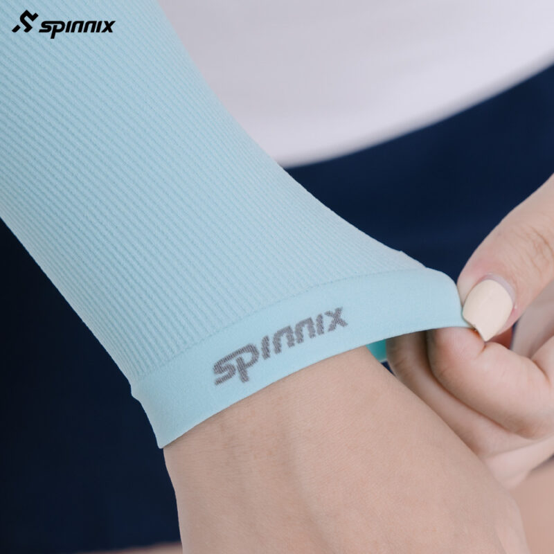 Ống tay thể thao Spinnix Coolfit xanh