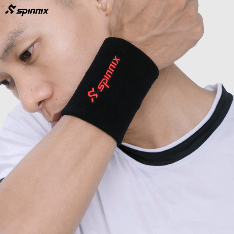Bó cổ tay Spinnix Grip đen