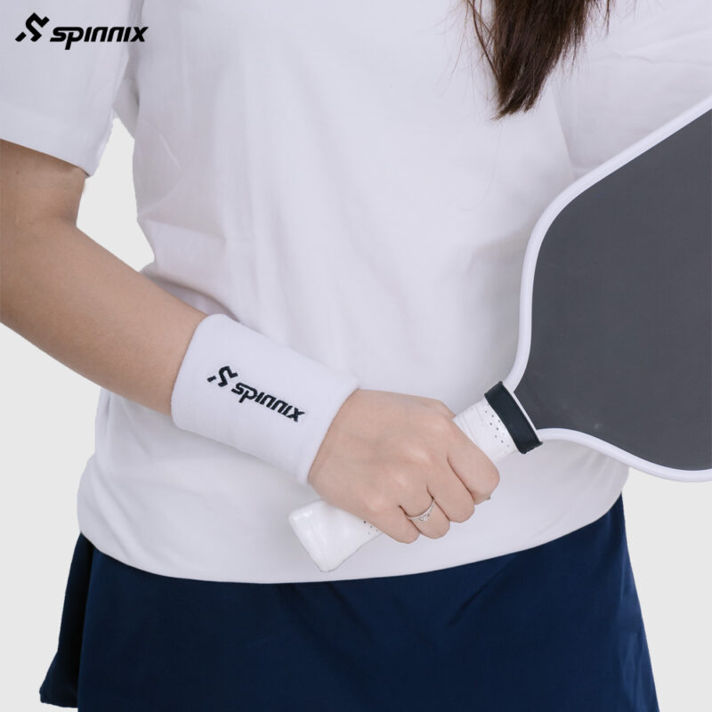 Bó cổ tay Spinnix Grip trắng