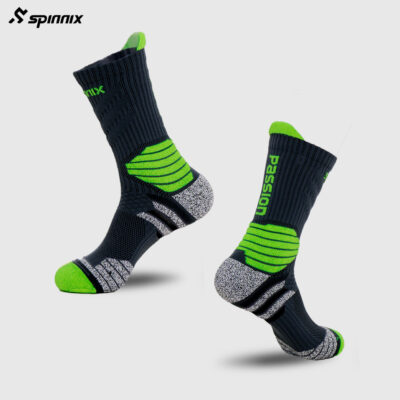 Tất thể thao Spinnix Passion xám xanh