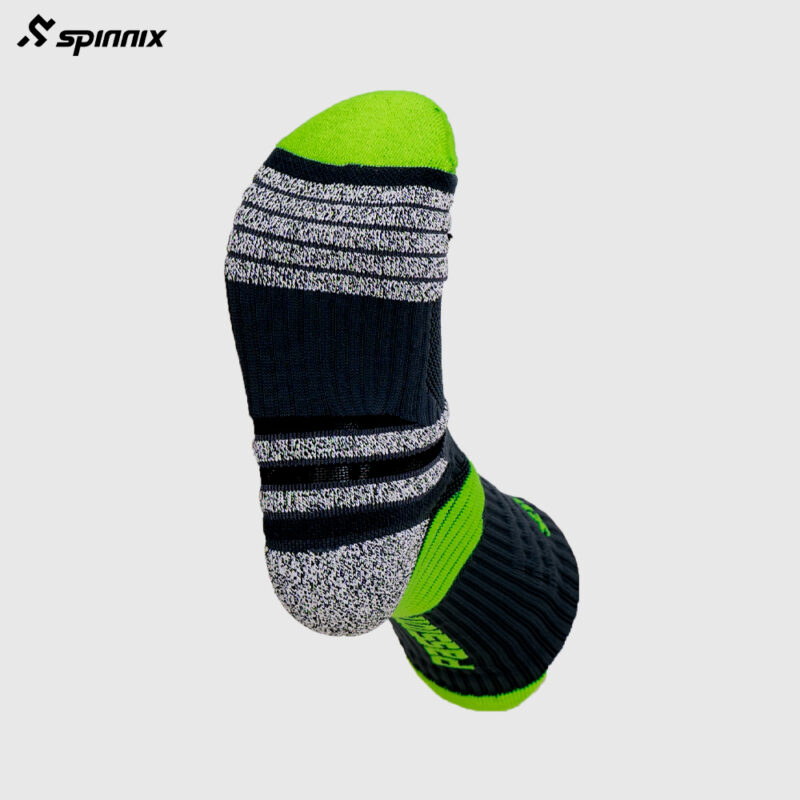 Tất thể thao Spinnix Passion xám xanh