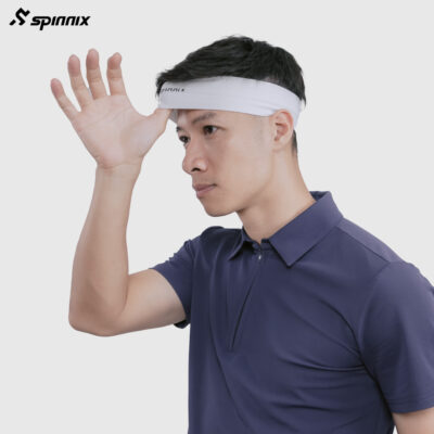 Băng đô thể thao Spinnix Comfie trắng