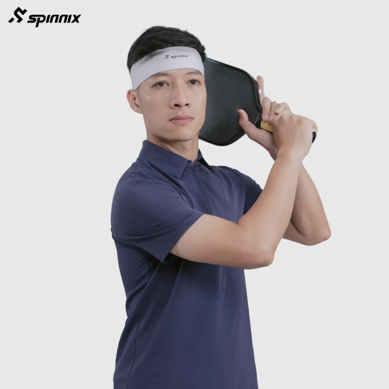 Băng đô thể thao Spinnix Comfie trắng
