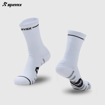 Tất thể thao Spinnix ProX trắng cam