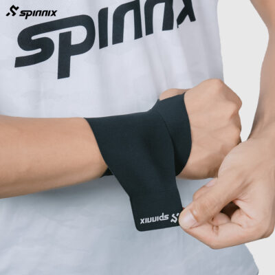 Băng quấn cổ tay Spinnix Monar đen