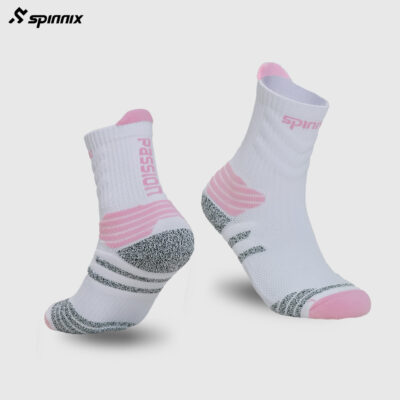 Tất thể thao Spinnix Passion trắng hồng