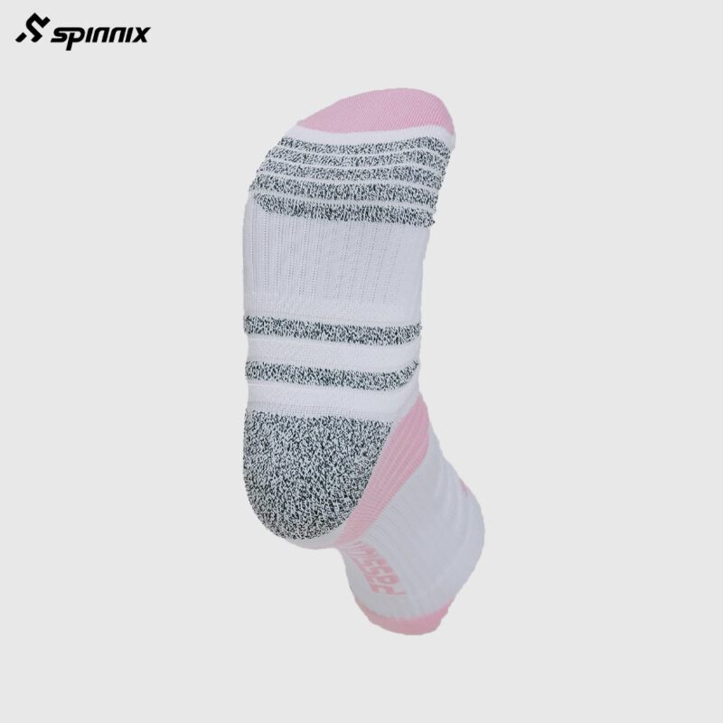 Tất thể thao Spinnix Passion trắng hồng