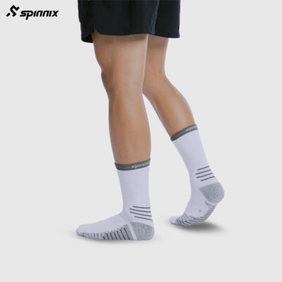 Tất thể thao Spinnix Champion trắng xám