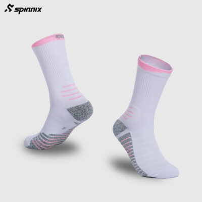 Tất thể thao Spinnix Champion trắng hồng