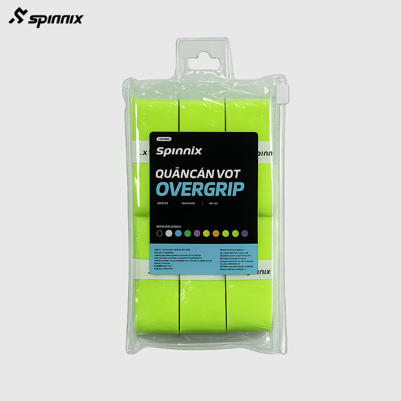 Quấn cán vợt Spinnix xanh neon Quấn cán vợt Spinnix xanh neon