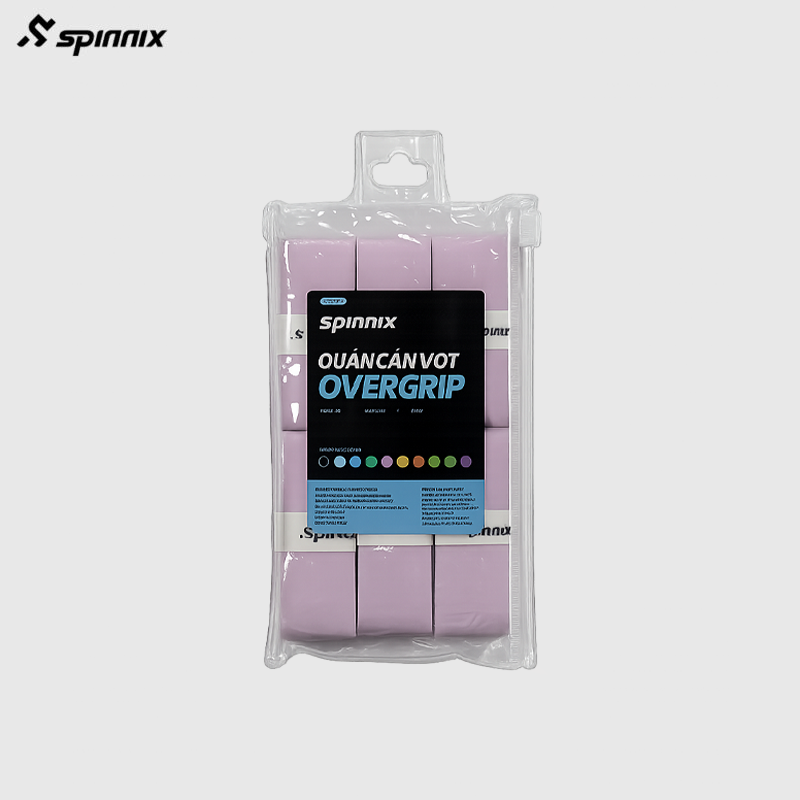 Quấn cán vợt Spinnix overgrip tím Quấn cán vợt Spinnix overgrip tím