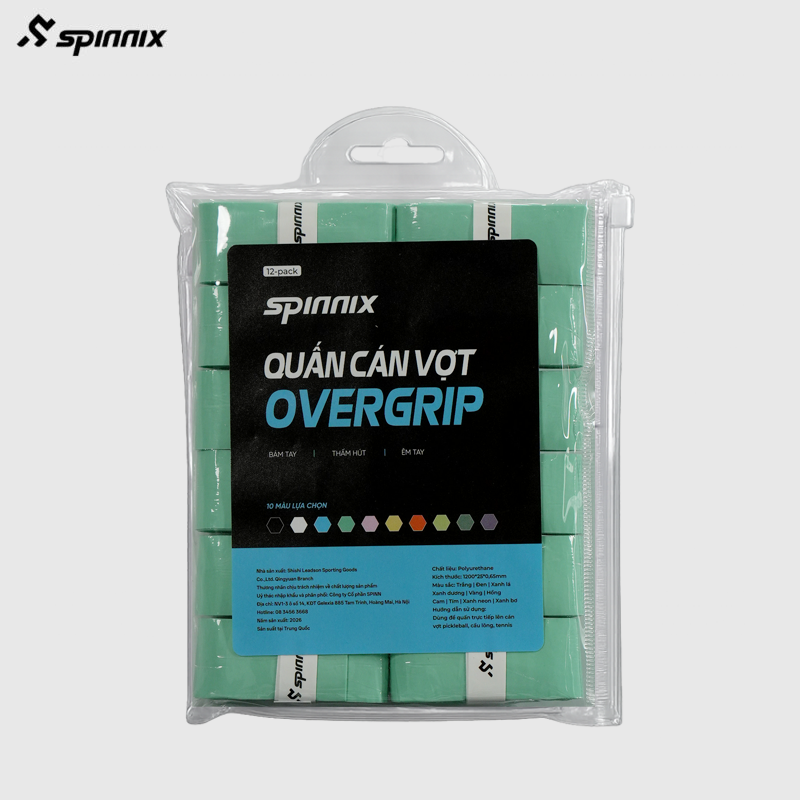 Quấn cán vợt Spinnix xanh bơ Quấn cán vợt Spinnix xanh bơ